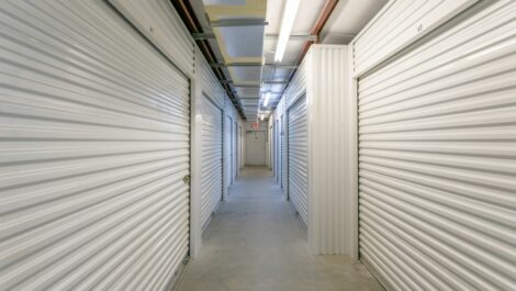 Indoor storage units at Store With Ease in Leesburg, FL.