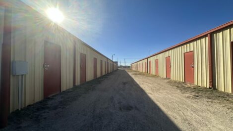 Storage units at Presto Storage in Odessa, TX.