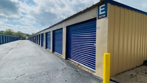 Row E storage units.