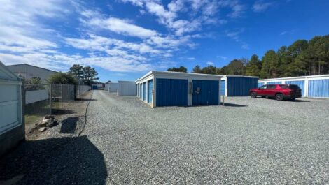 Storage units at Siler City Self Storage - W Second in Siler City, NC.