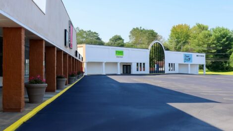 Exterior of Ridge Self Storage facility.