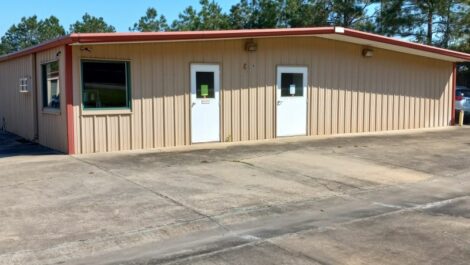 Exterior view of Woodworth Self Storage.