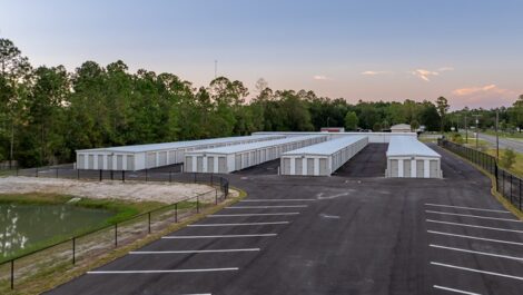 All-in Storage units and outdoor parking spaces.