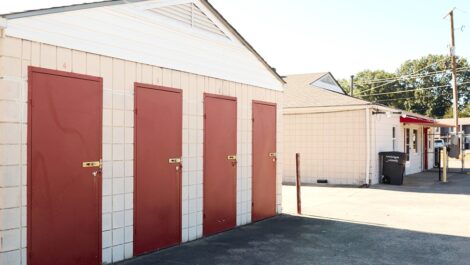 Personal storage units.