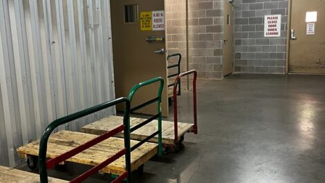 Storage facilities moving carts.